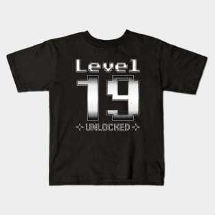 Level 19 Unlocked Kids T-Shirt